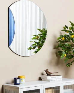 Specchio CAMBRAI 80 cm 70 cm Blu