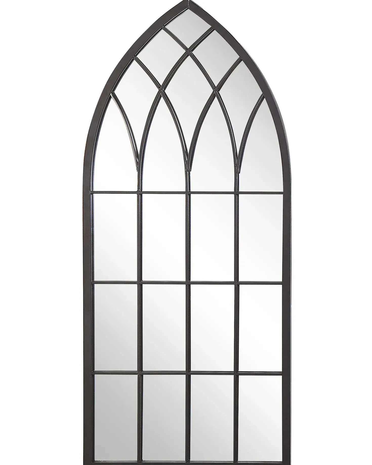 Specchio CASSEL 50 cm 115 cm Metallo Nero