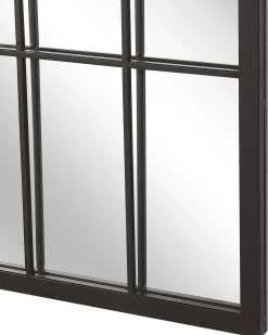 Specchio CASSEL 50 cm 115 cm Metallo Nero
