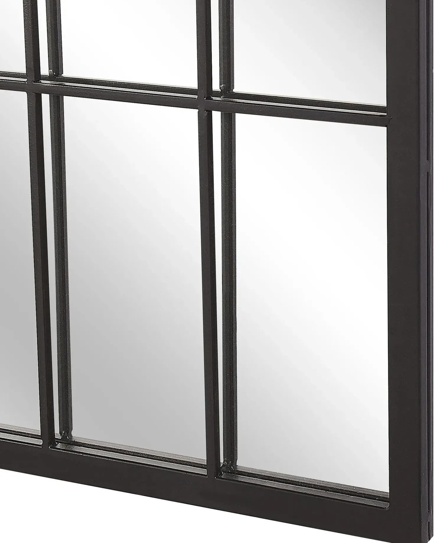 Specchio CASSEL 50 cm 115 cm Metallo Nero