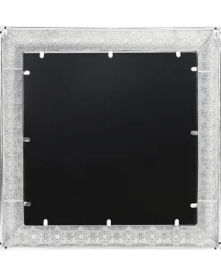 Specchio CAVAN 65 cm 65 cm Metallo Argento