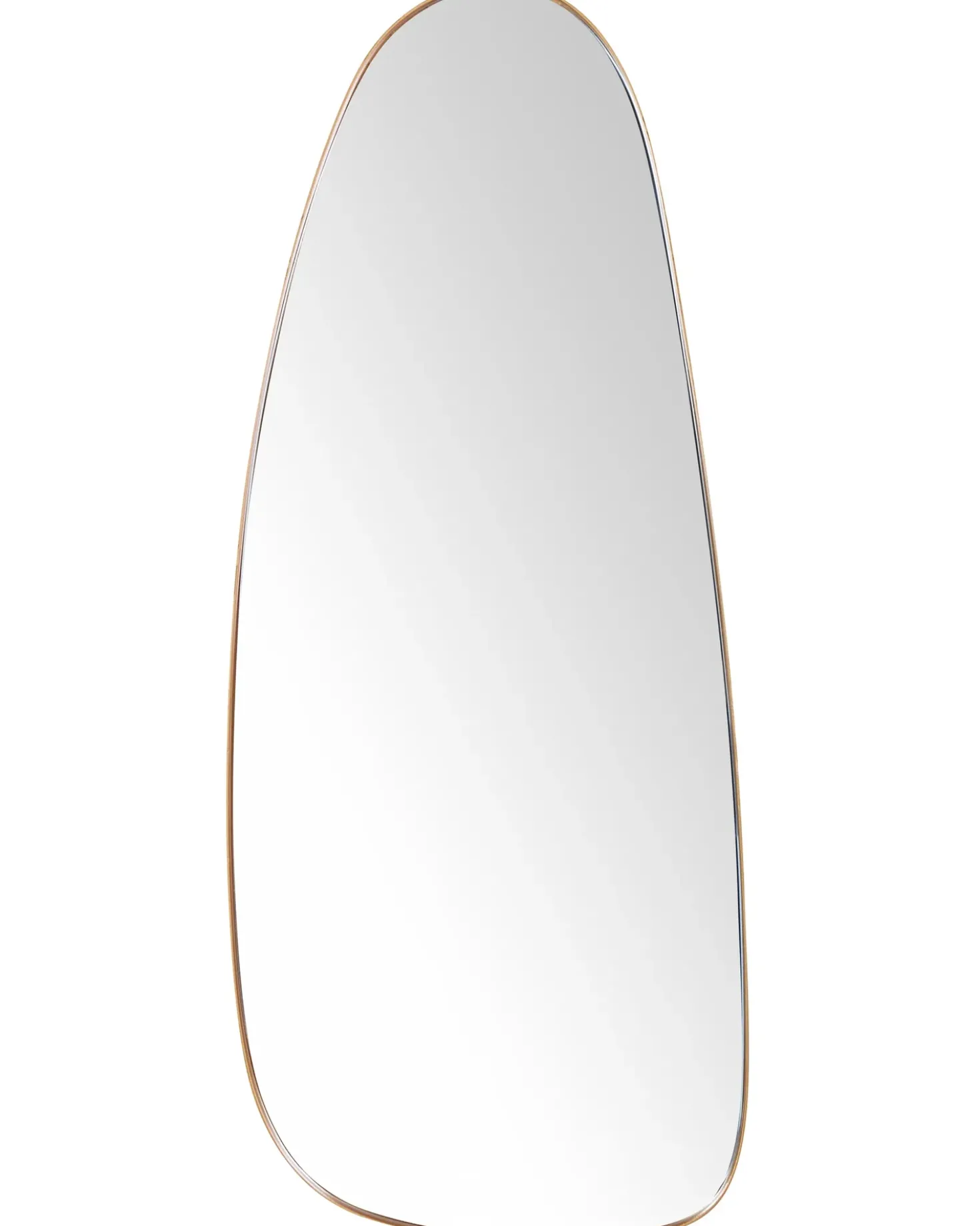 Specchio CERGY 39 cm 95 cm Metallo Oro