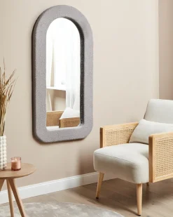 Specchio CERVON 60 cm 120 cm Bouclé Tortora