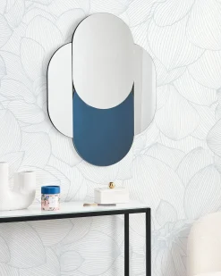 Specchio CHAILLON 60 cm 80 cm Blu