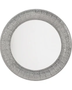 Specchio CHANNAY 80 cm 80 cm Metallo Argento