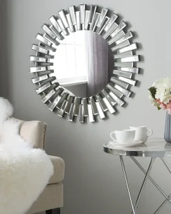 Specchio CHOLET 70 cm 70 cm Argento