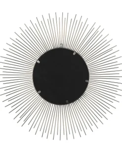 Specchio CILLY 80 cm 80 cm Metallo Argento