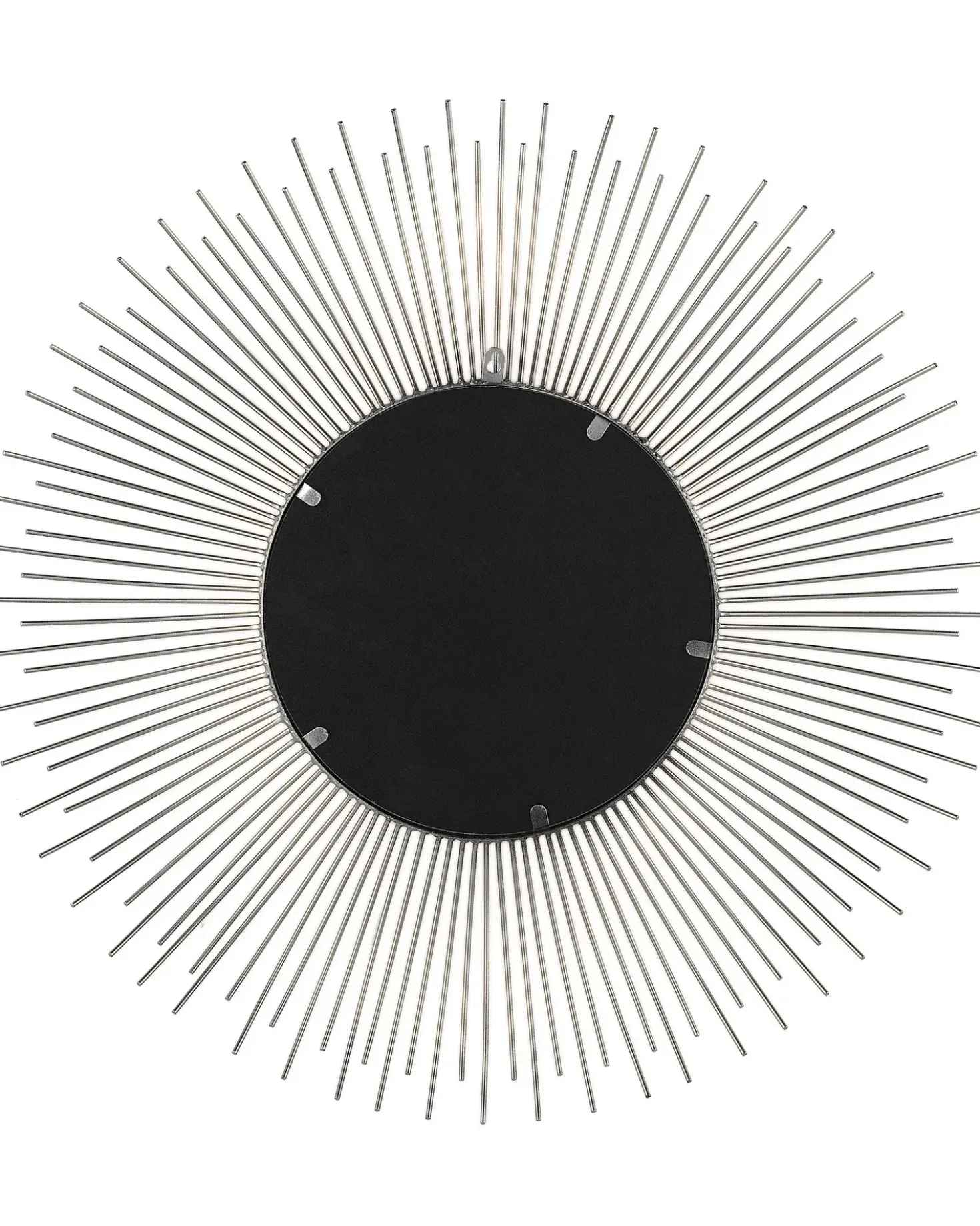 Specchio CILLY 80 cm 80 cm Metallo Argento
