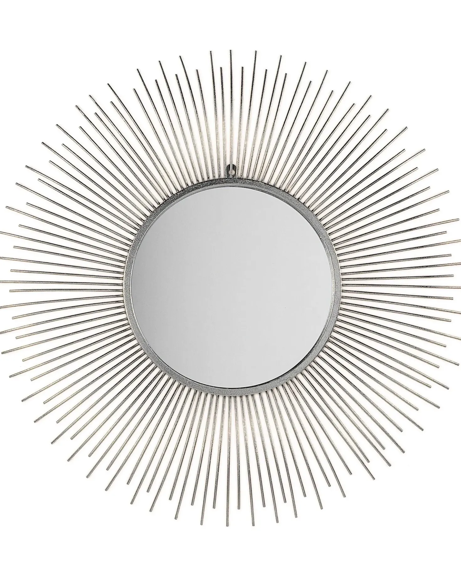 Specchio CILLY 80 cm 80 cm Metallo Argento