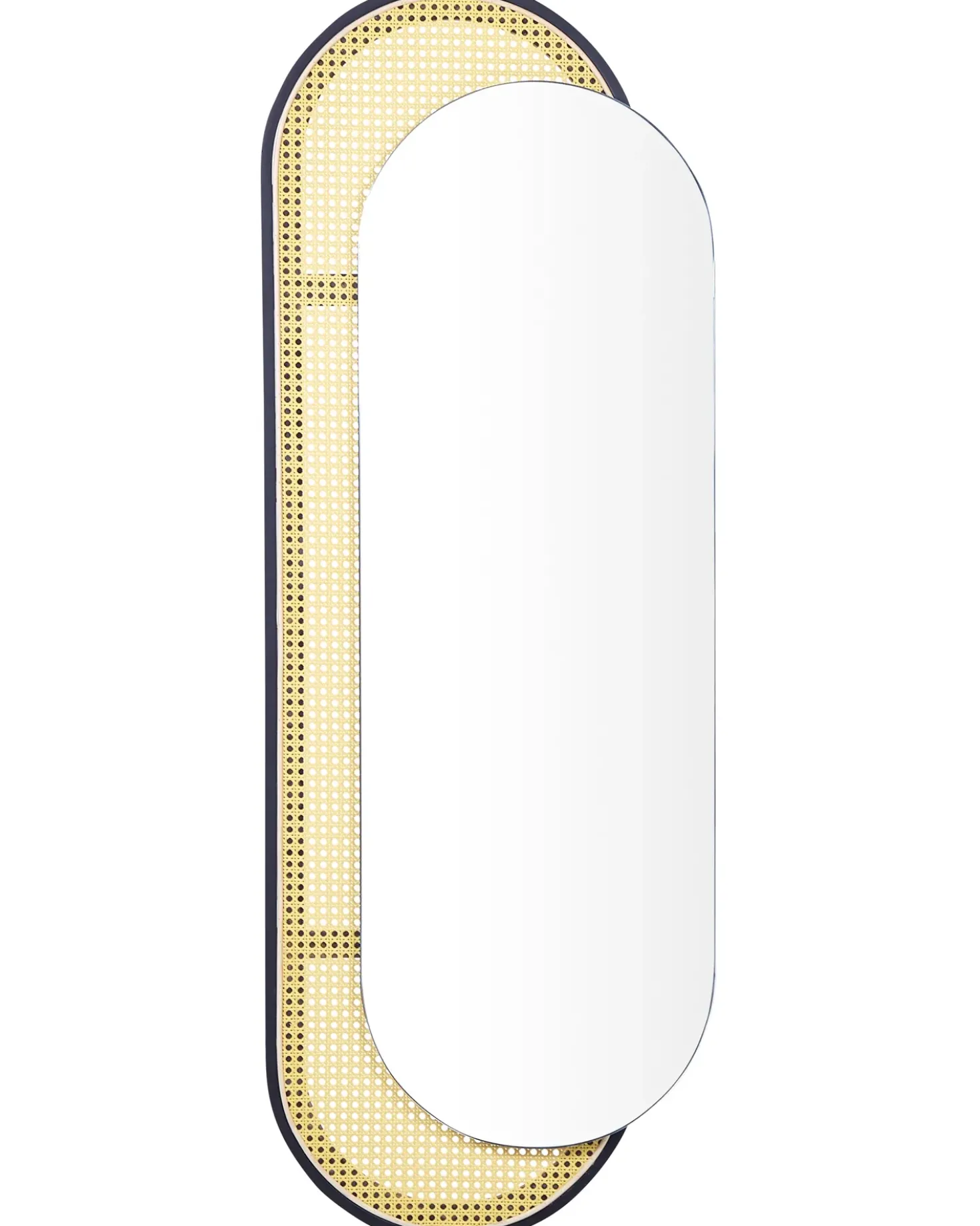 Specchio CREIL 51 cm 143 cm Rattan sintetico (PE) Naturale