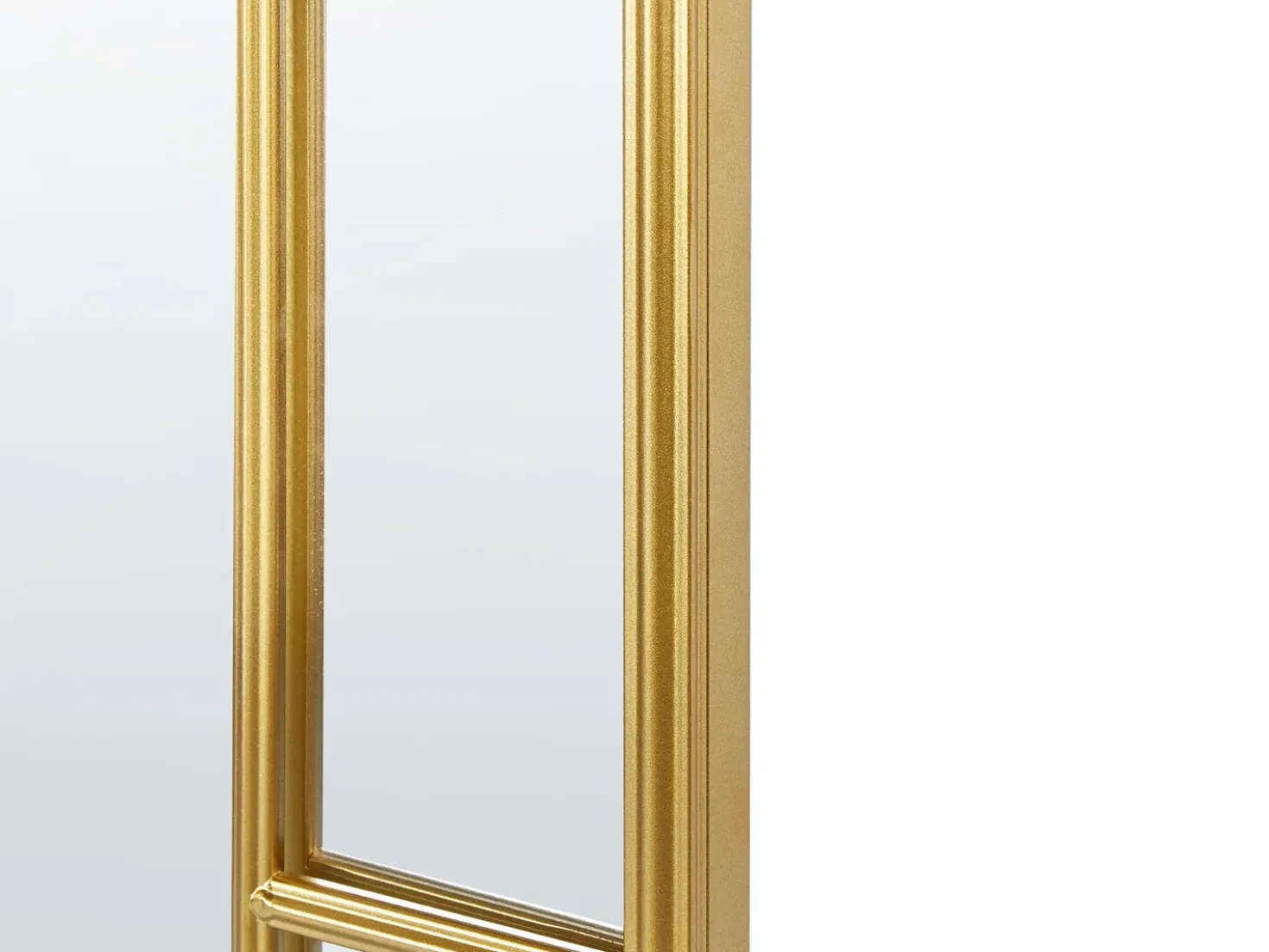 Specchio CROSSES 60 cm 170 cm Metallo Oro