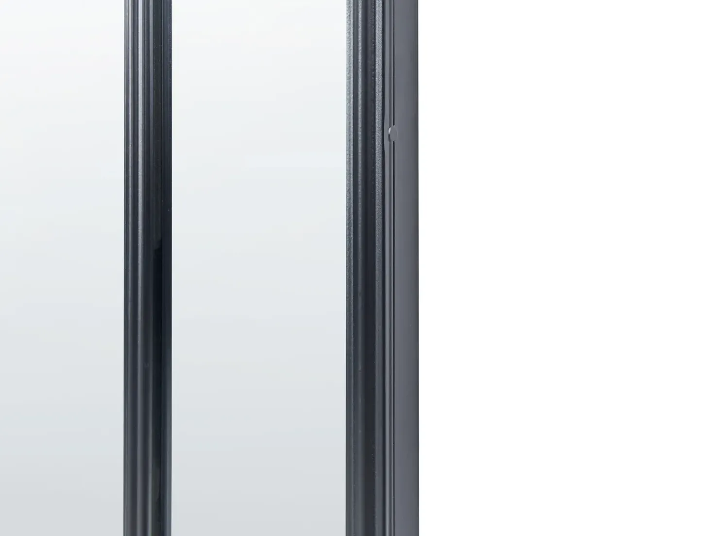 Specchio CROSSES 60 cm 170 cm Metallo Nero