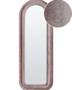 Specchio CULAN 60 cm 160 cm Velluto Rosa