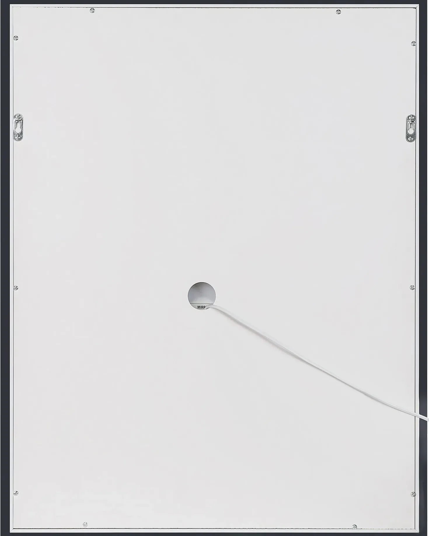 Specchio da bagno con luce LED MARTINET 70 cm 90 cm Argento