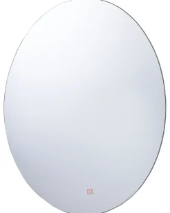 Specchio da bagno con luce LED MAZILLE 60 cm 80 cm Argento
