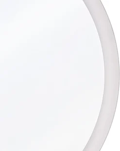 Specchio da bagno con luce LED YSER 58 cm 58 cm Argento