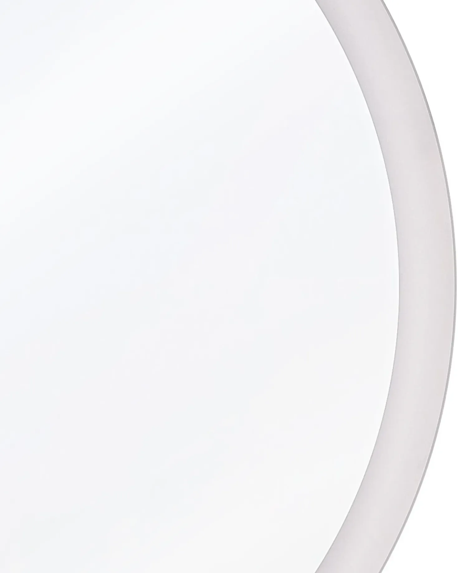 Specchio da bagno con luce LED YSER 58 cm 58 cm Argento