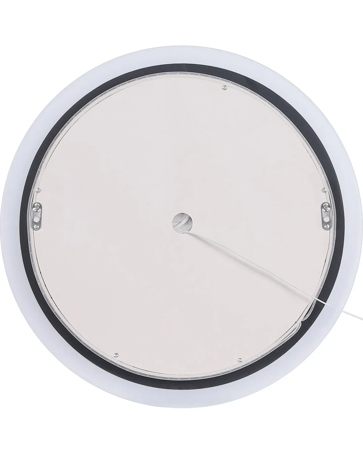Specchio da bagno con luce LED YSER 58 cm 58 cm Argento