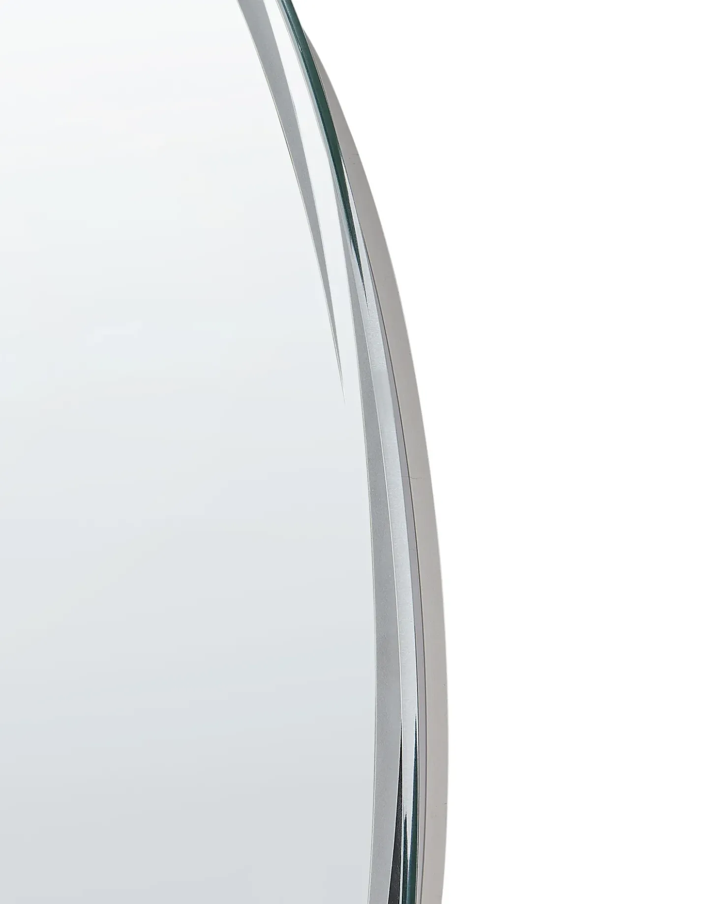 Specchio da bagno con luce LED TANAY 60 cm 60 cm con altoparlante Bluetooth integrato Argento