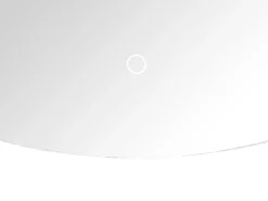 Specchio da bagno con luce LED LOUE 50 cm 100 cm Argento