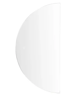 Specchio da bagno con luce LED LOUE 50 cm 100 cm Argento