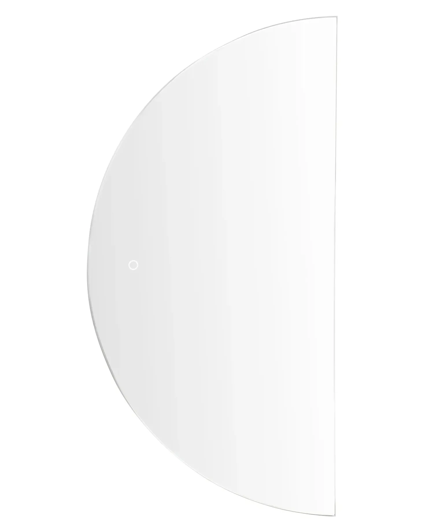 Specchio da bagno con luce LED LOUE 50 cm 100 cm Argento