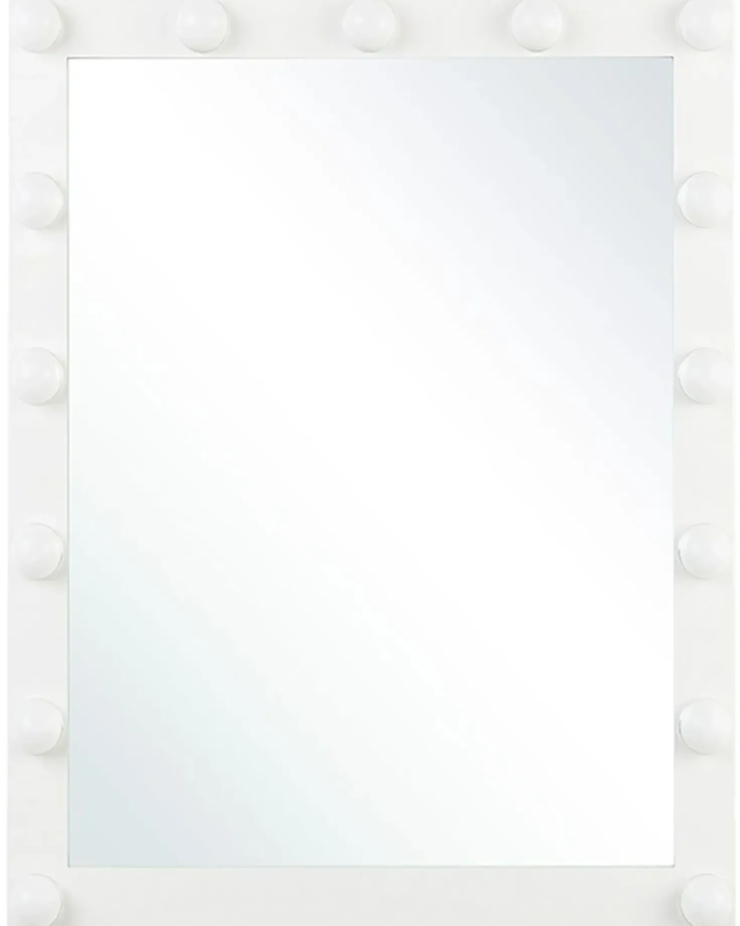 Specchio da bagno con luce LED ODENAS 50 cm 60 cm Bianco