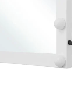 Specchio da bagno con luce LED ODENAS 50 cm 60 cm Bianco