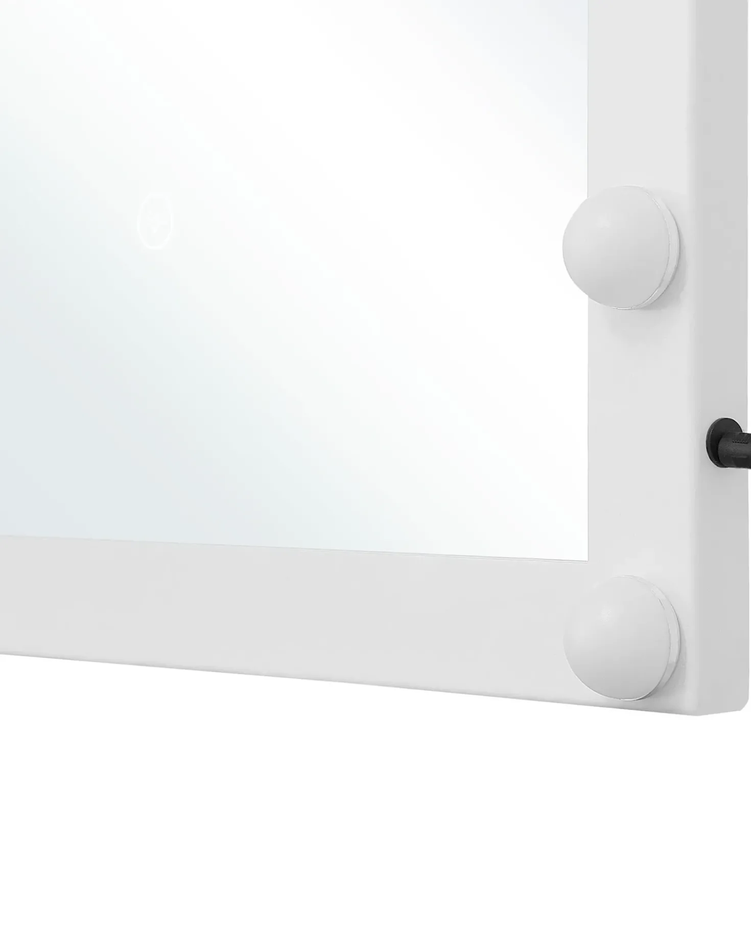 Specchio da bagno con luce LED ODENAS 50 cm 60 cm Bianco