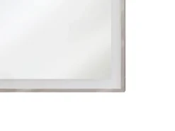 Specchio da bagno con luce LED ARGENS 80 cm 60 cm Argento