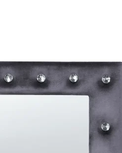Specchio da terra ANSOUIS 150 cm Velluto Grigio scuro