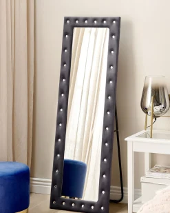 Specchio da terra ANSOUIS 150 cm Velluto Grigio scuro