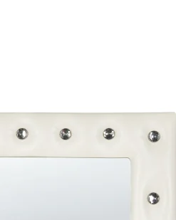 Specchio da terra ANSOUIS 150 cm Pelle sintetica Bianco
