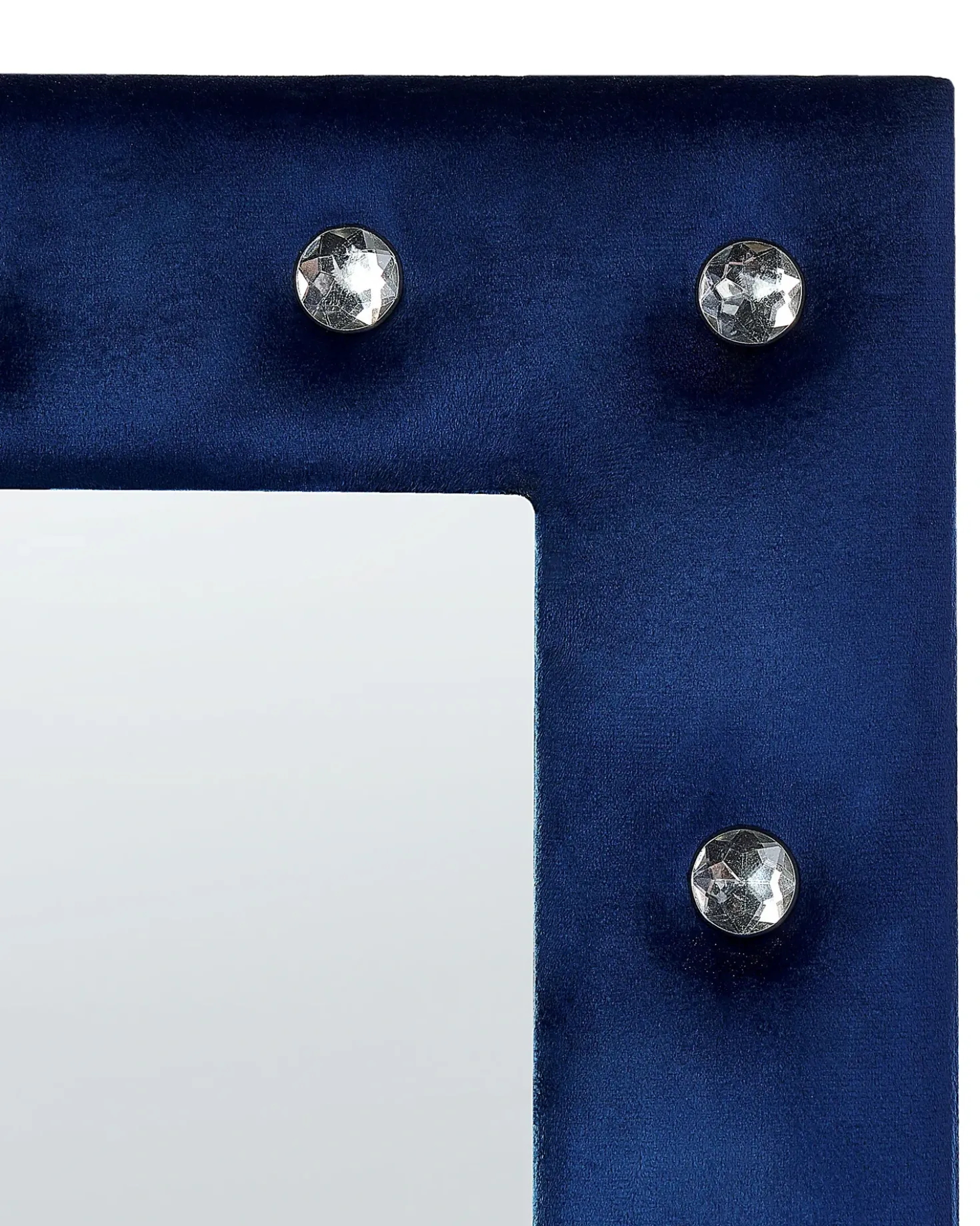 Specchio da terra ANSOUIS 150 cm Velluto Blu marino