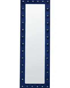 Specchio da terra ANSOUIS 150 cm Velluto Blu marino