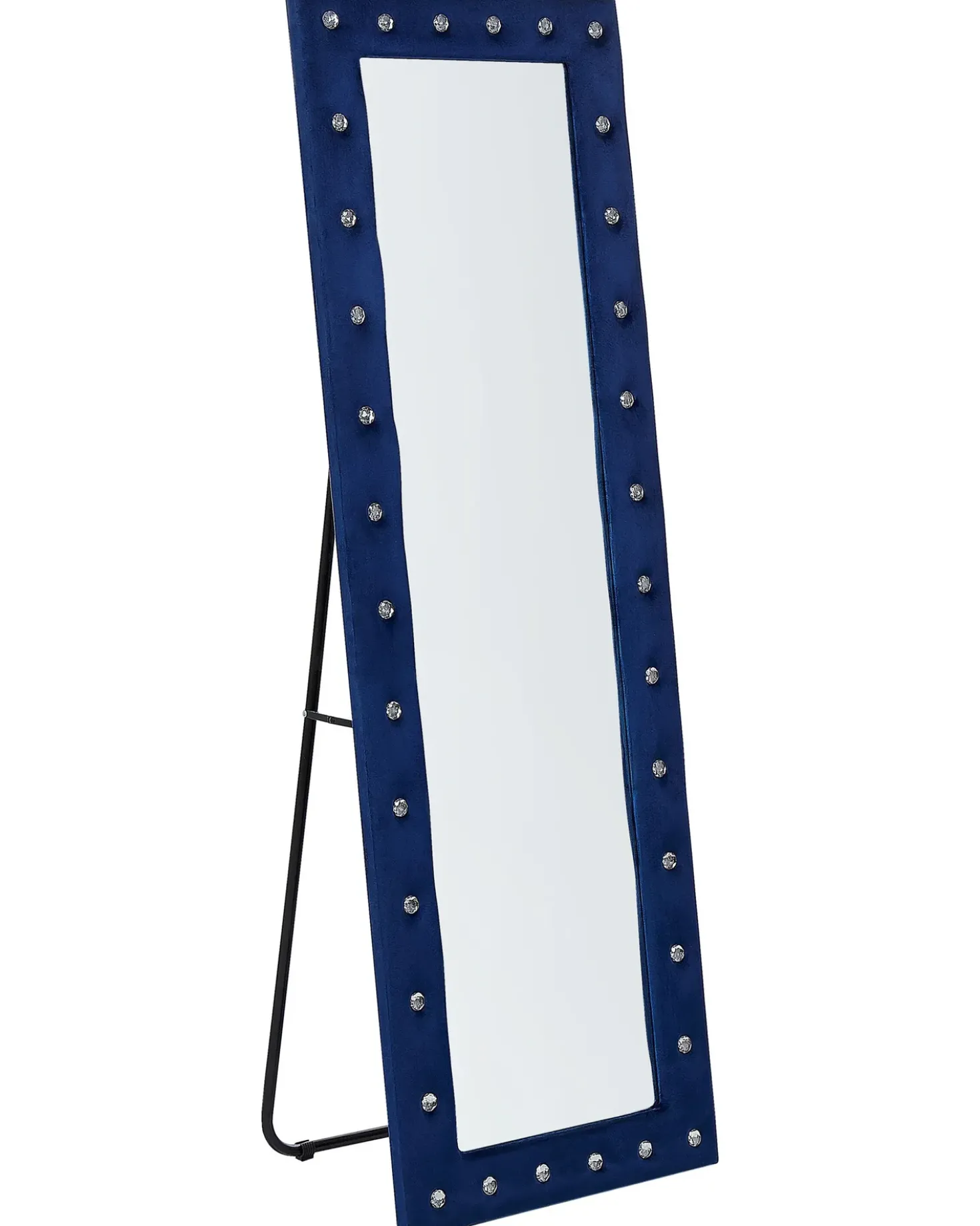 Specchio da terra ANSOUIS 150 cm Velluto Blu marino