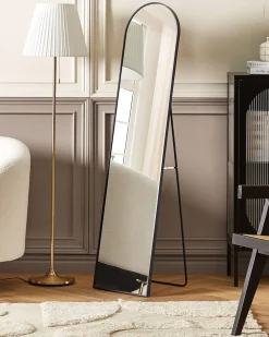 Specchio da terra BAGNOLET 150 cm Metallo Nero