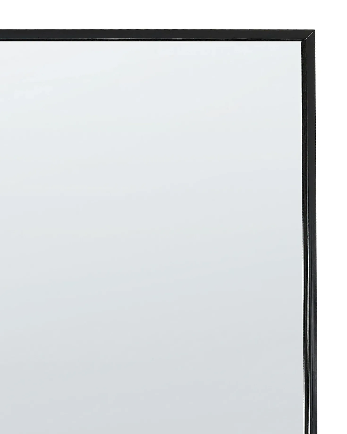 Specchio da terra BEAUVAIS 156 cm Metallo Nero