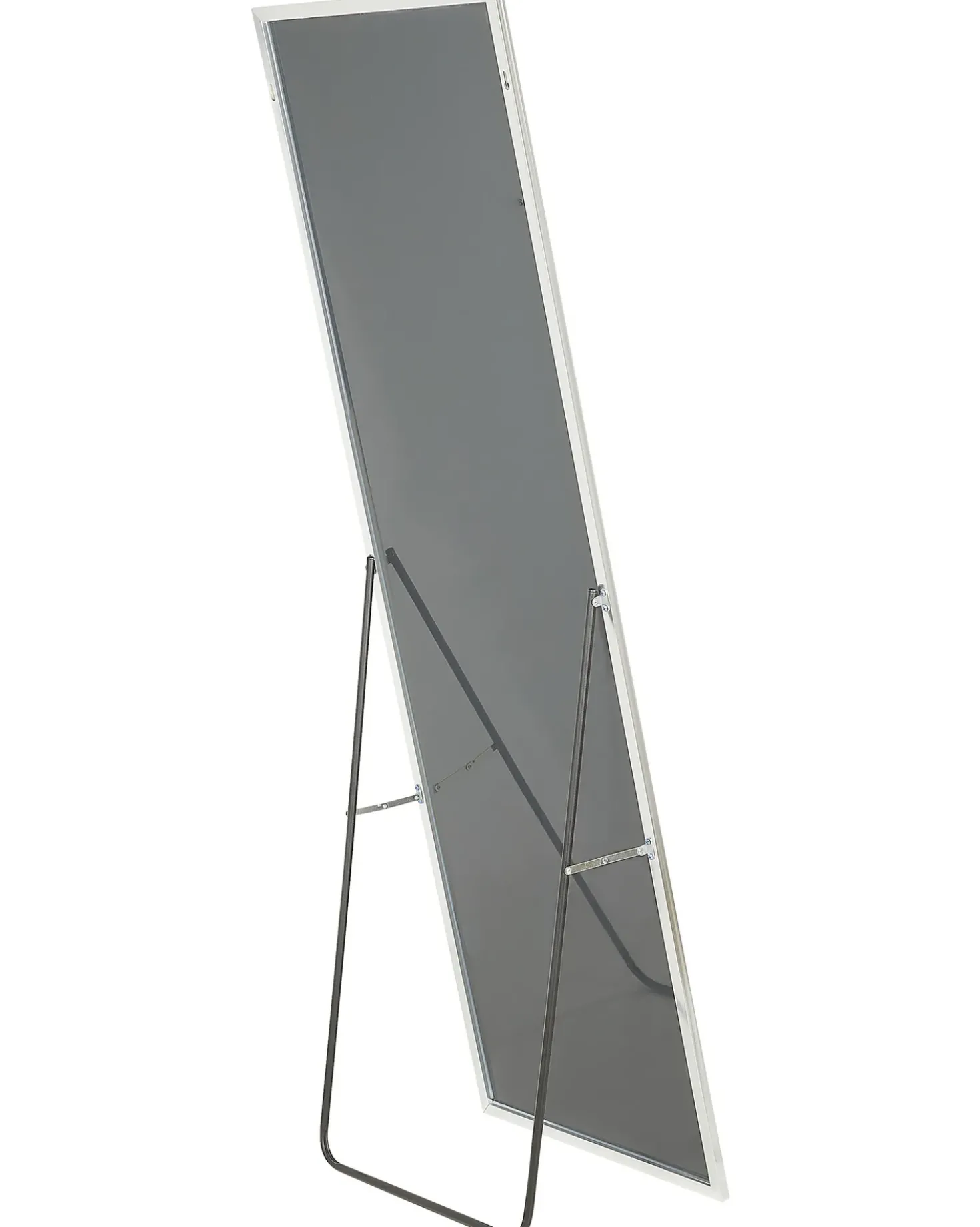 Specchio da terra BEAUVAIS 156 cm Metallo Argento