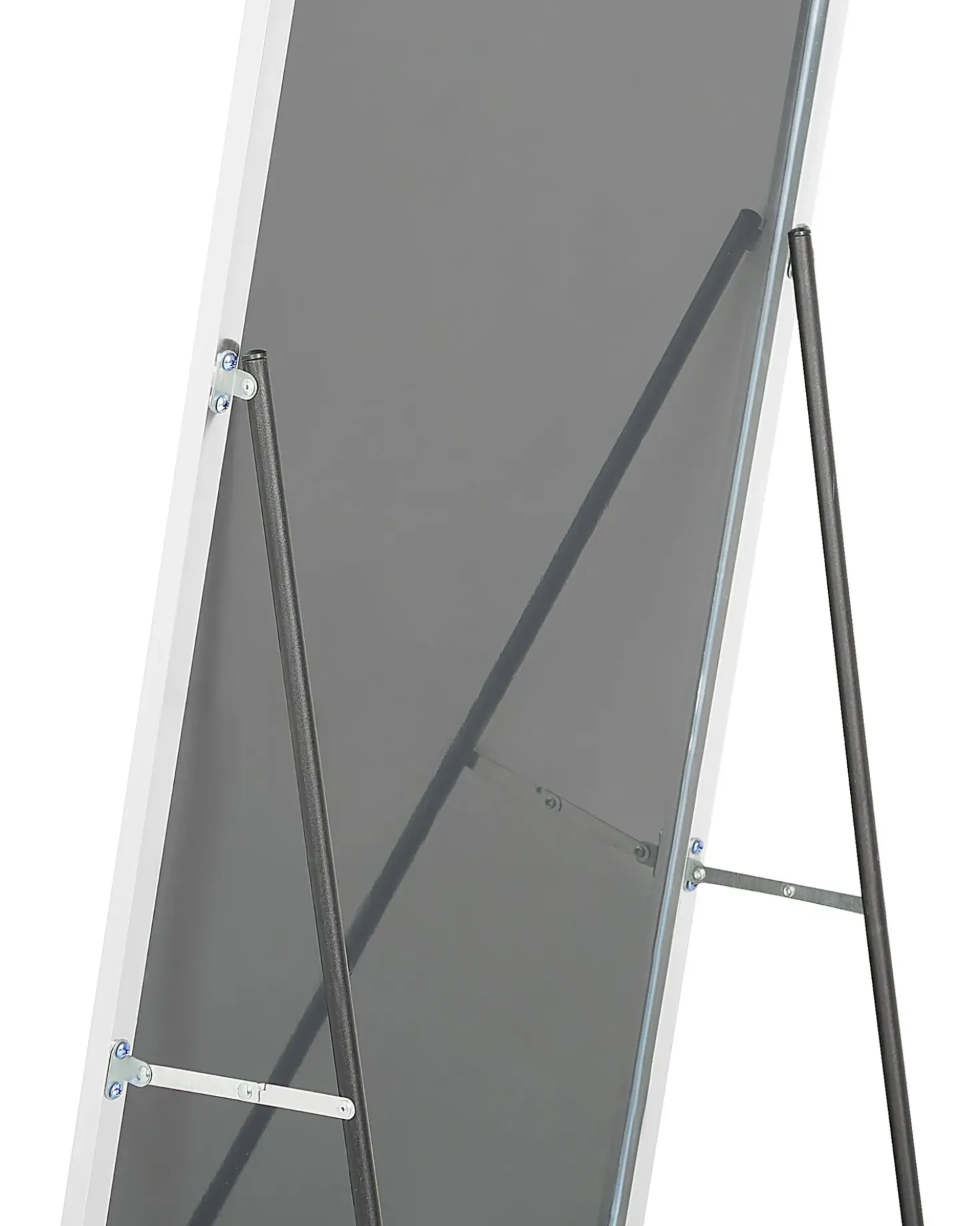 Specchio da terra BEAUVAIS 156 cm Metallo Argento