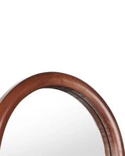 Specchio da terra CHELLES 150 cm Legno di Paulownia Marrone scuro