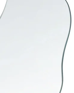 Specchio da terra LOZERE 19 cm 22 cm Bambù Marrone chiaro