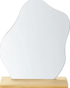Specchio da terra LOZERE 19 cm 22 cm Bambù Marrone chiaro