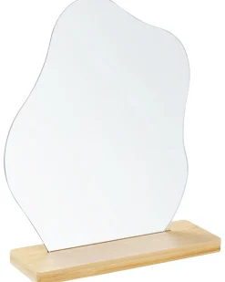 Specchio da terra LOZERE 19 cm 22 cm Bambù Marrone chiaro