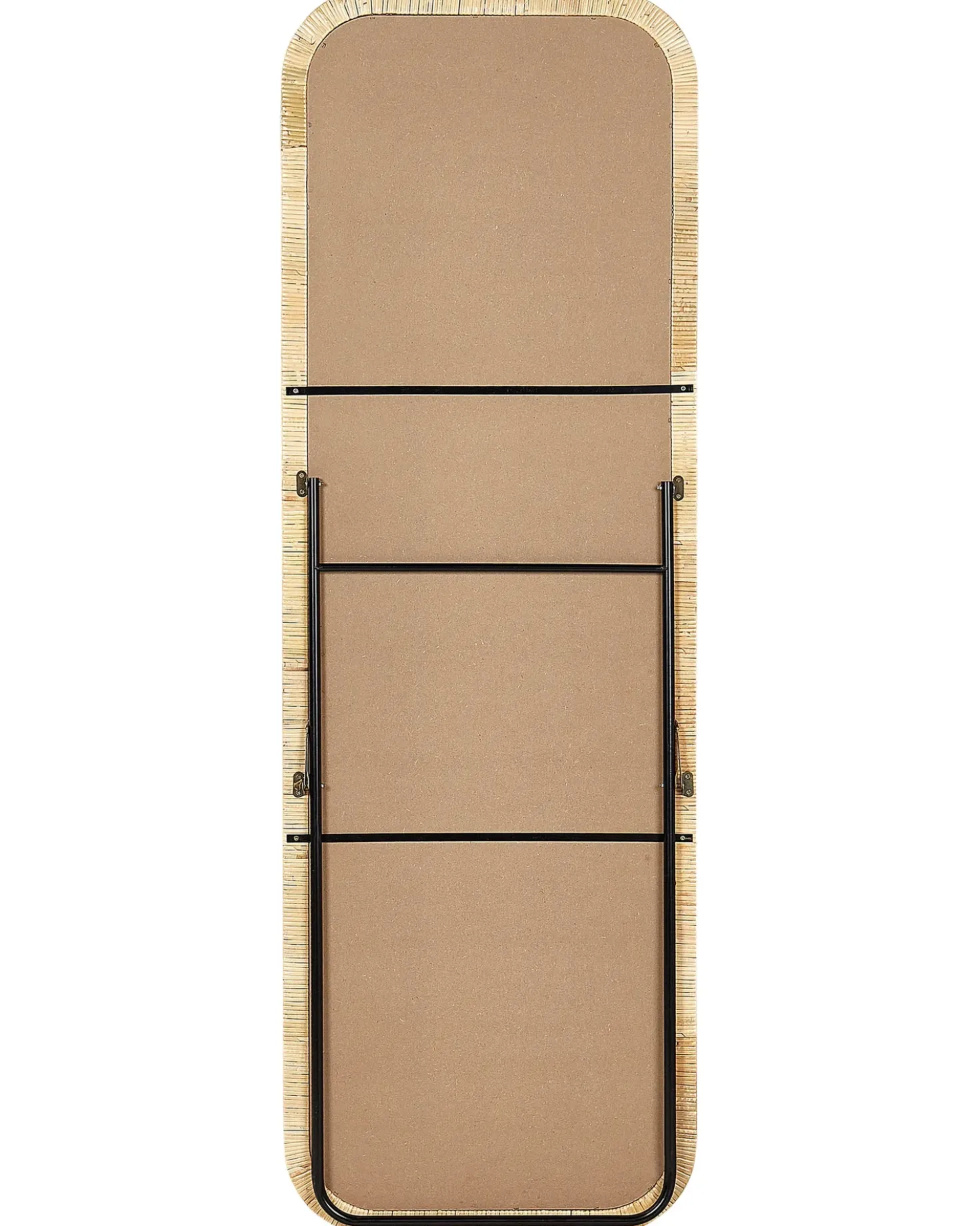 Specchio da terra MALANGE 150 cm Rattan Naturale