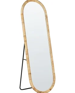 Specchio da terra MONTOT 150 cm Rattan Naturale