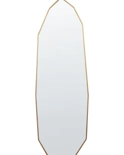 Specchio da terra TARTAS 165 cm Metallo Oro