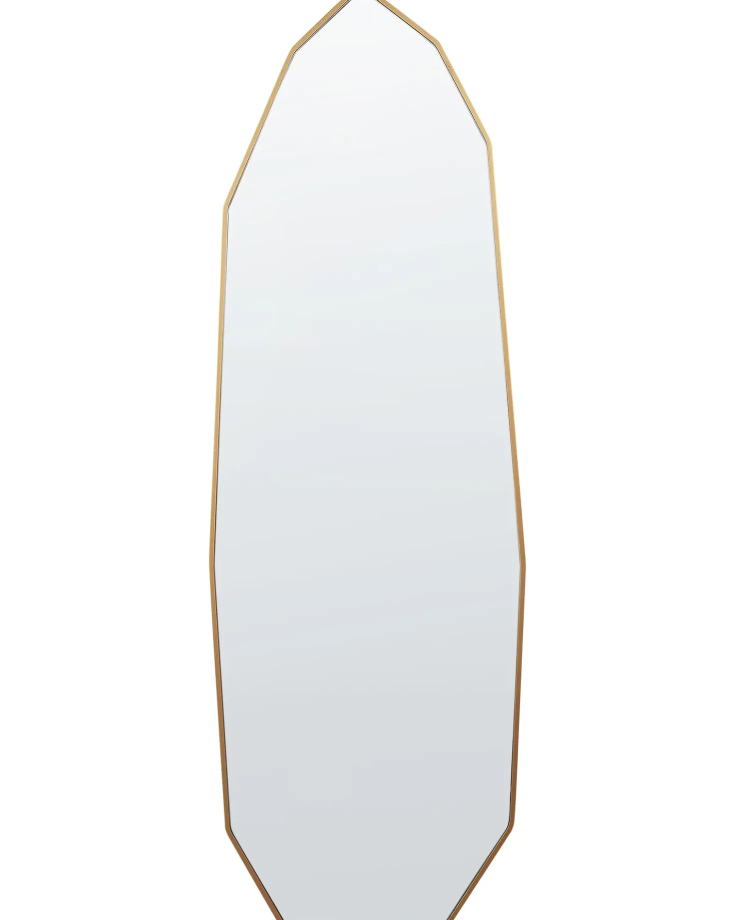 Specchio da terra TARTAS 165 cm Metallo Oro