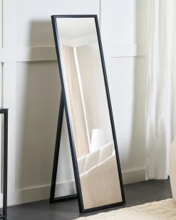 Specchio da terra TORCY 140 cm Nero