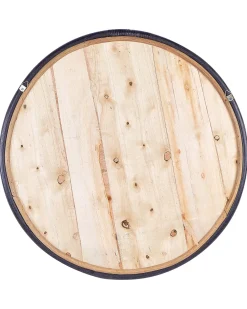 Specchio DAKSA 60 cm 60 cm Rattan Nero